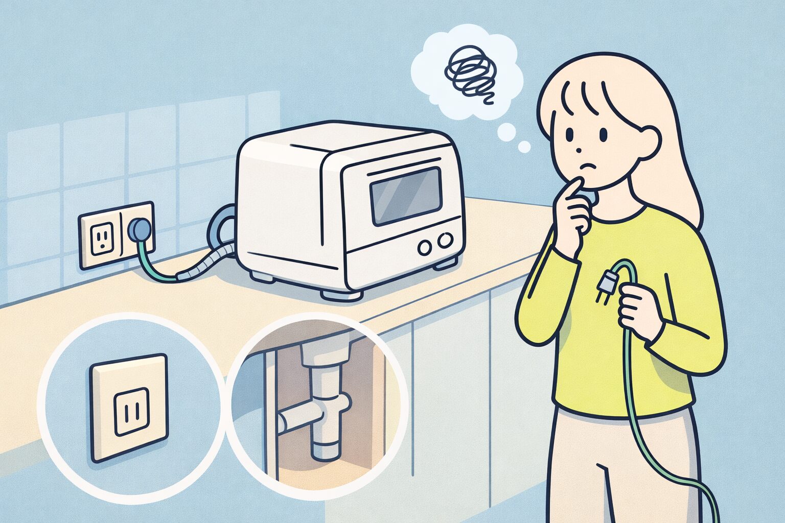 食洗機 アース線なし11