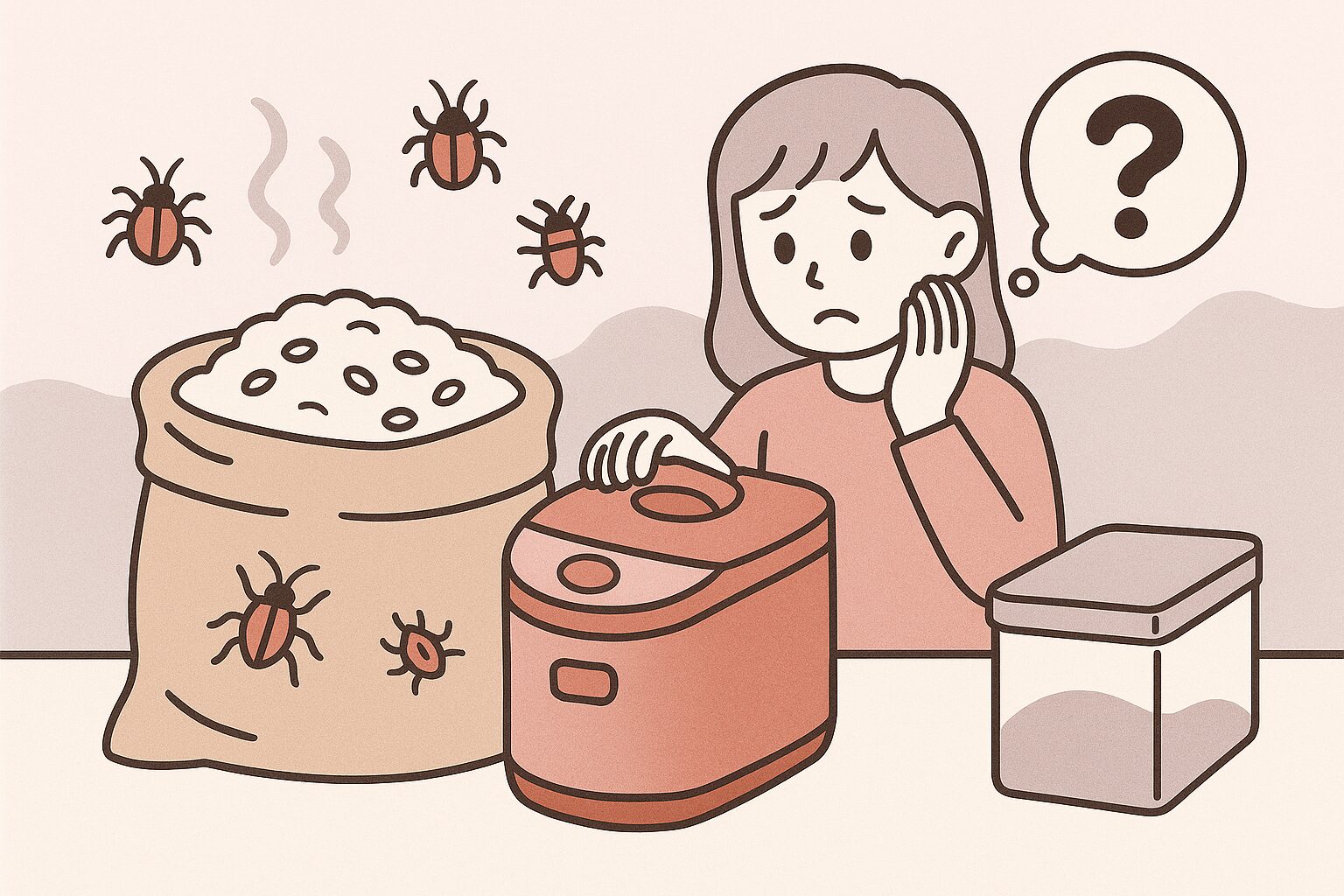 虫が湧いた米を精米機にかけるのはOK？判断基準と対策＆予防策！ | クリーン家電ガイド：掃除機・洗浄・処理機の選び方