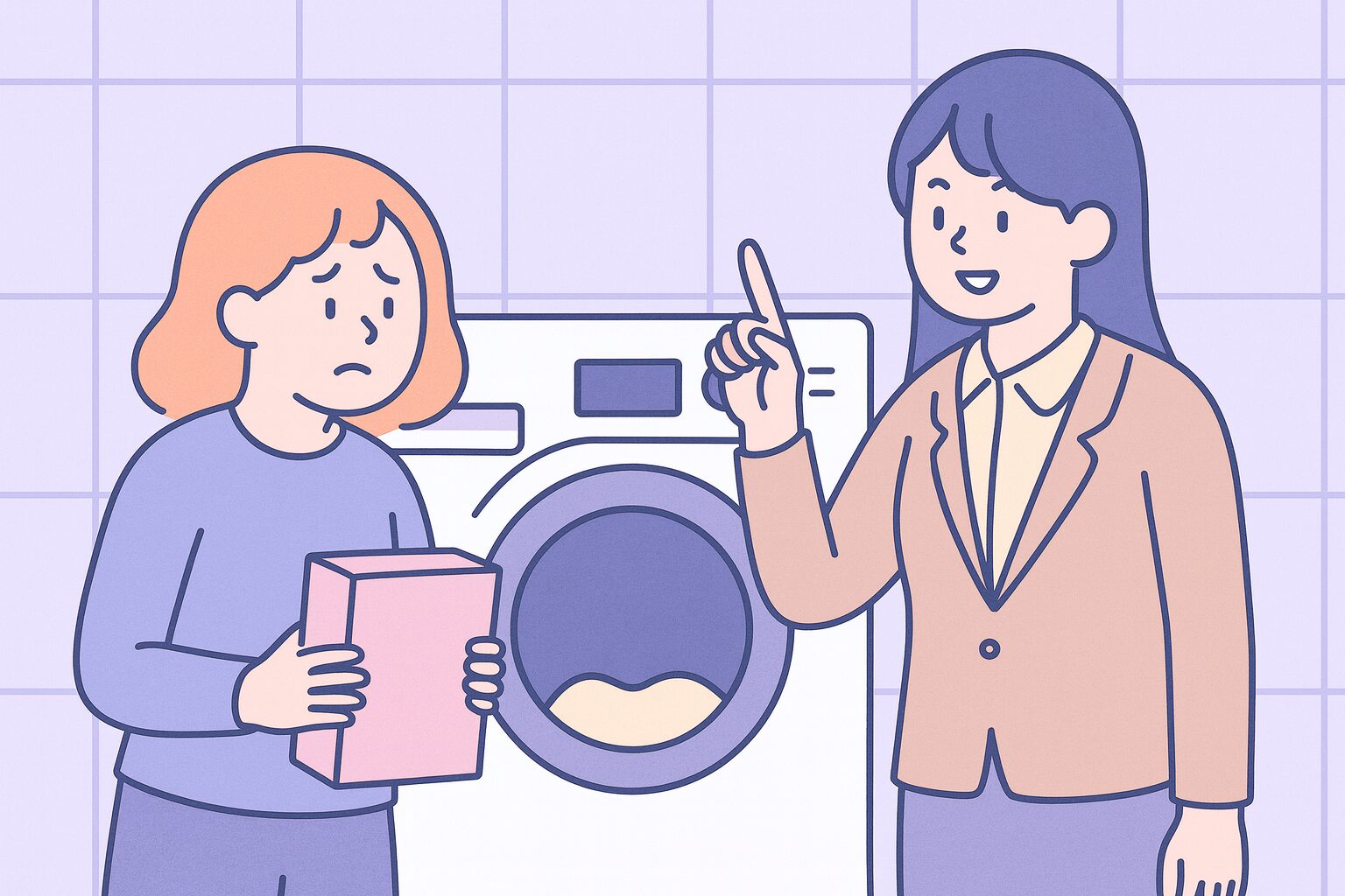 洗濯機 粉洗剤 入れる場所 ない1