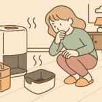 シャープ 空気清浄機 水がなくなると臭い1