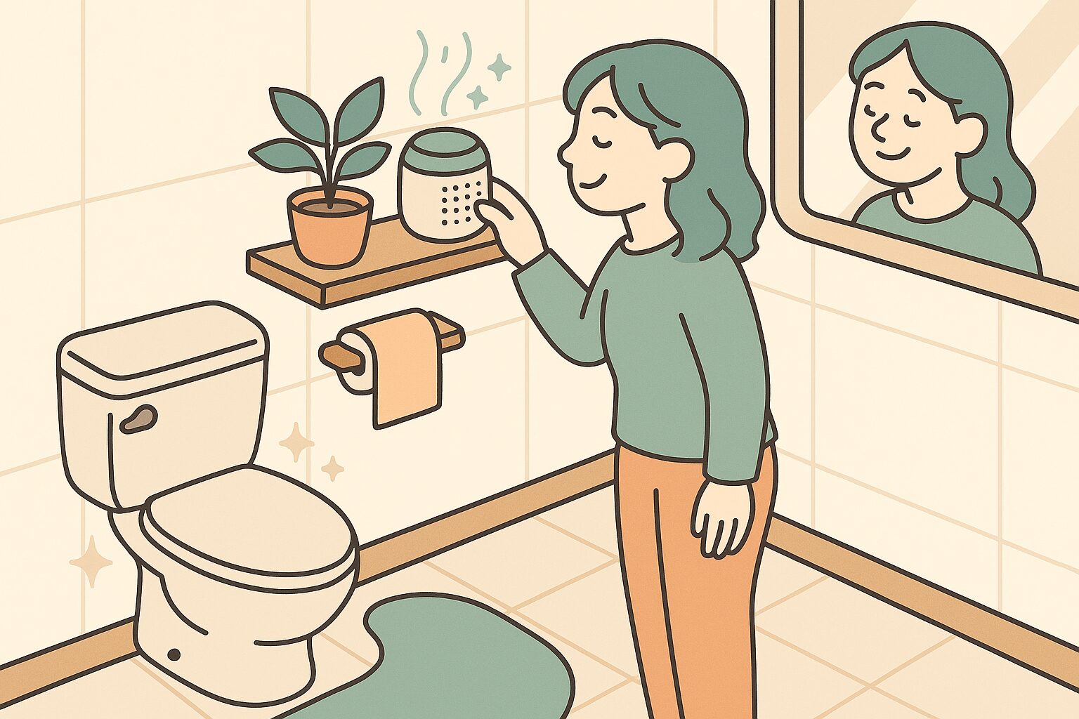 トイレ用空気清浄機1