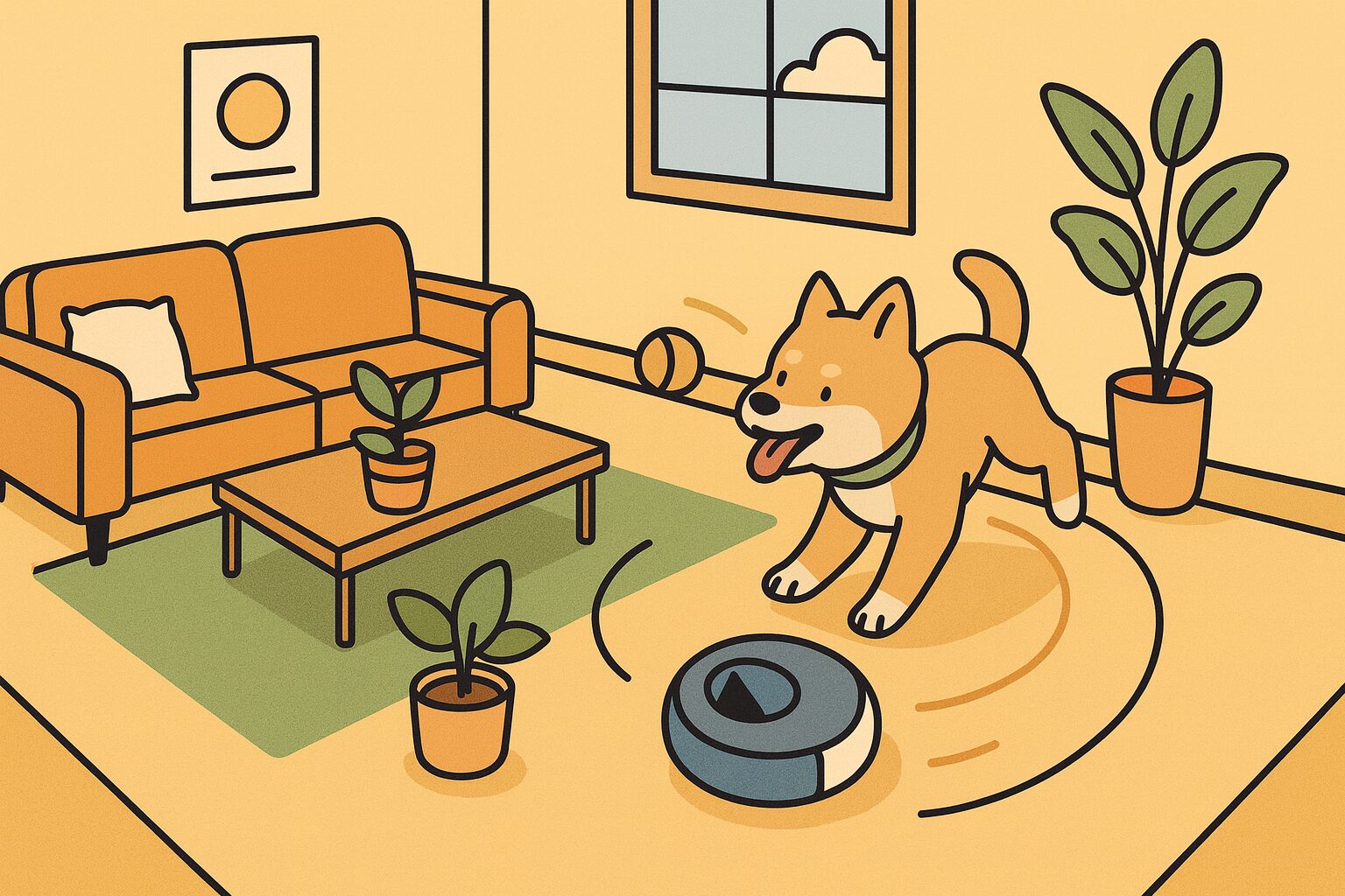 ルンバ 犬1