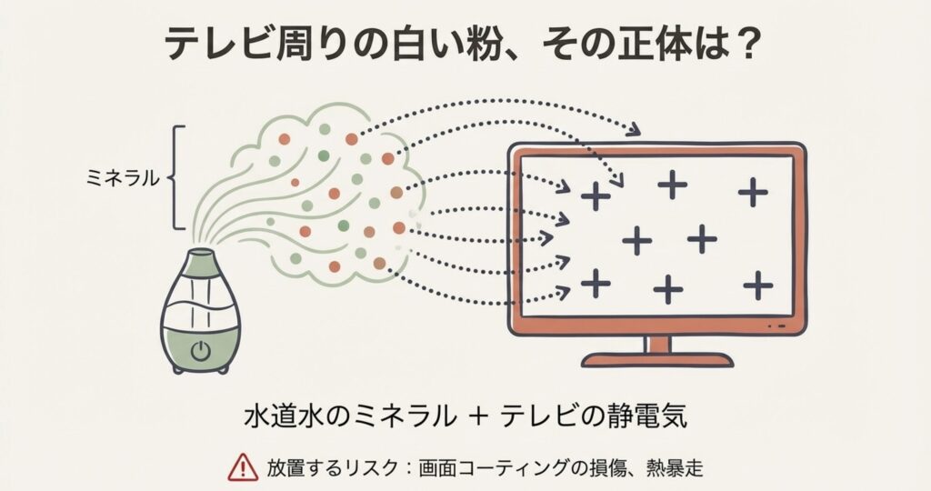 家電店員が直伝！加湿器をテレビの横に置く時の距離と掃除の鉄則 
