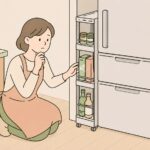冷蔵庫 横 収納